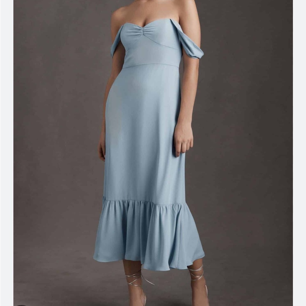 BHLDN MUNROE GEORGETTE DRESS